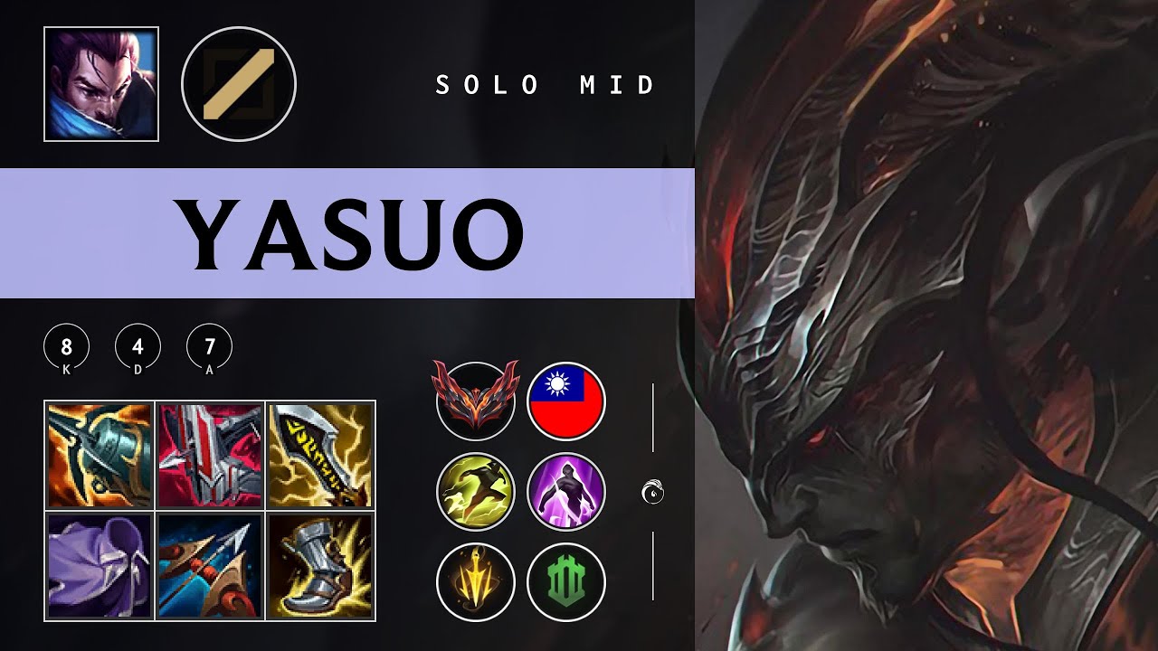 Yasuo Mid vs Azir - TW Grandmaster Patch 25.22