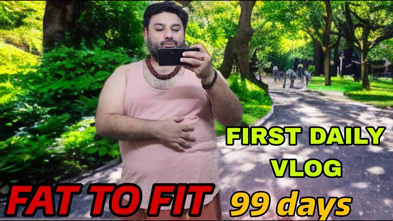 My First Daily Vlog | Day 1 | New Year, New Me | 120 KG Transformation Start