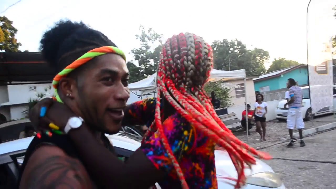 mackerel Style Marvin Di Beast While Dancing with Him in Kingston Jamaica