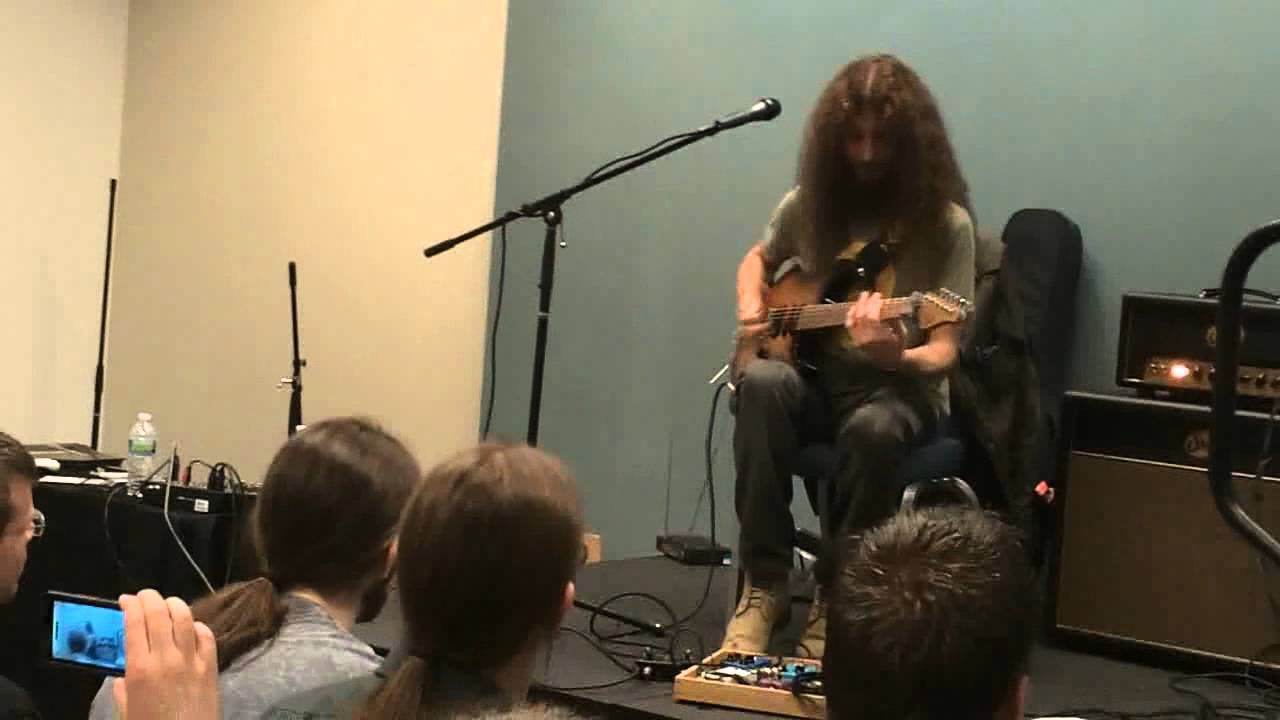 Guthrie Govan clinic at guitar and amp show