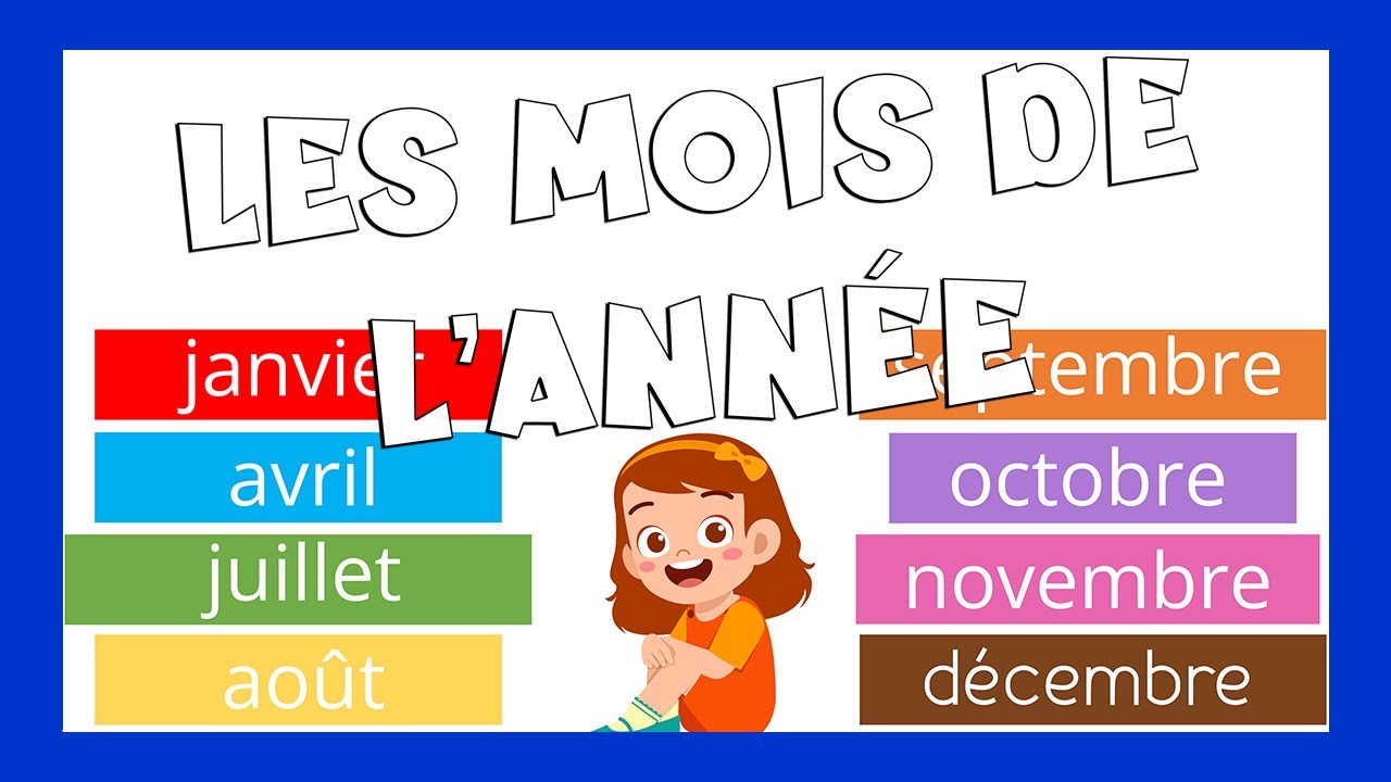 Los meses del año en francés 🚀 | Básicos