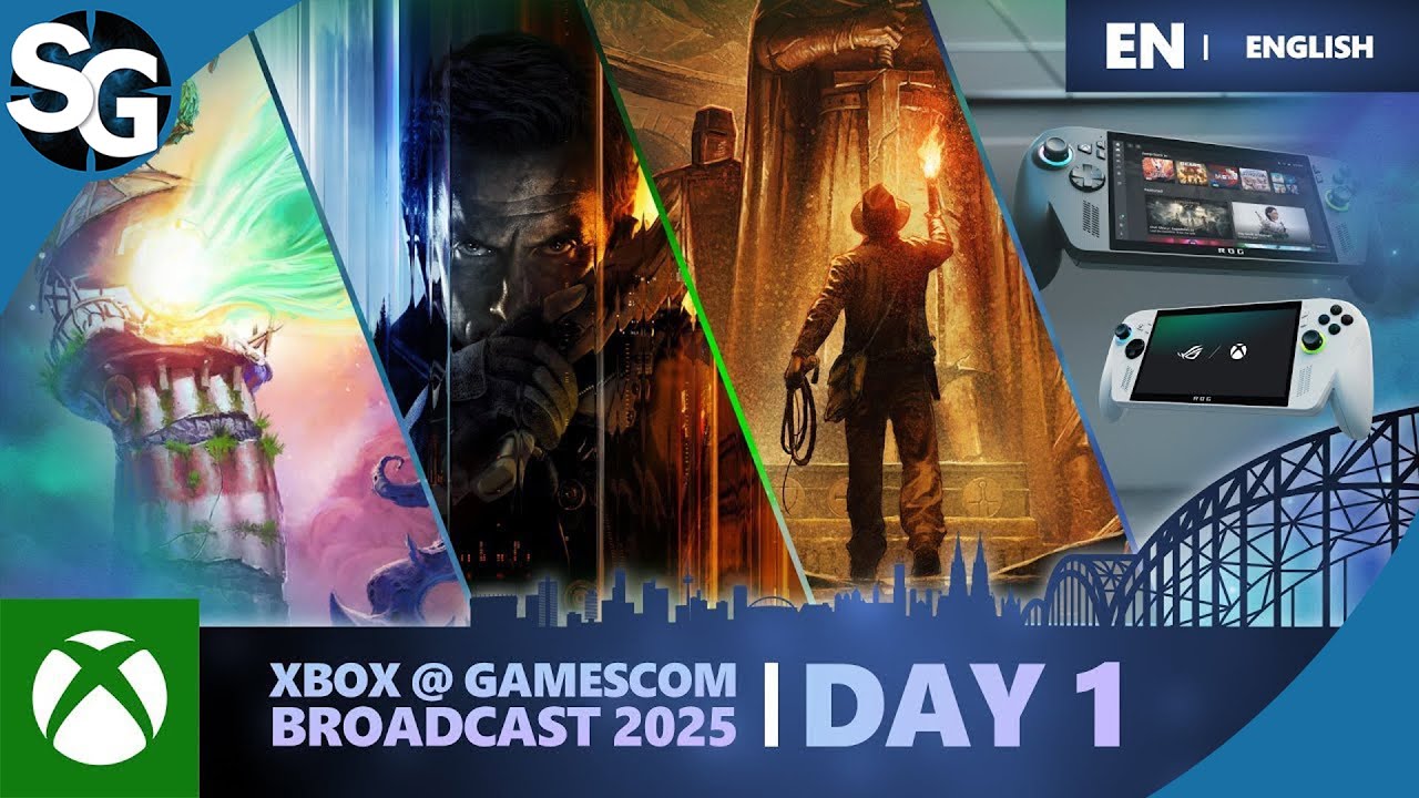 XBOX @ Gamescom 2025 | Day 1 |  Full Live Stream