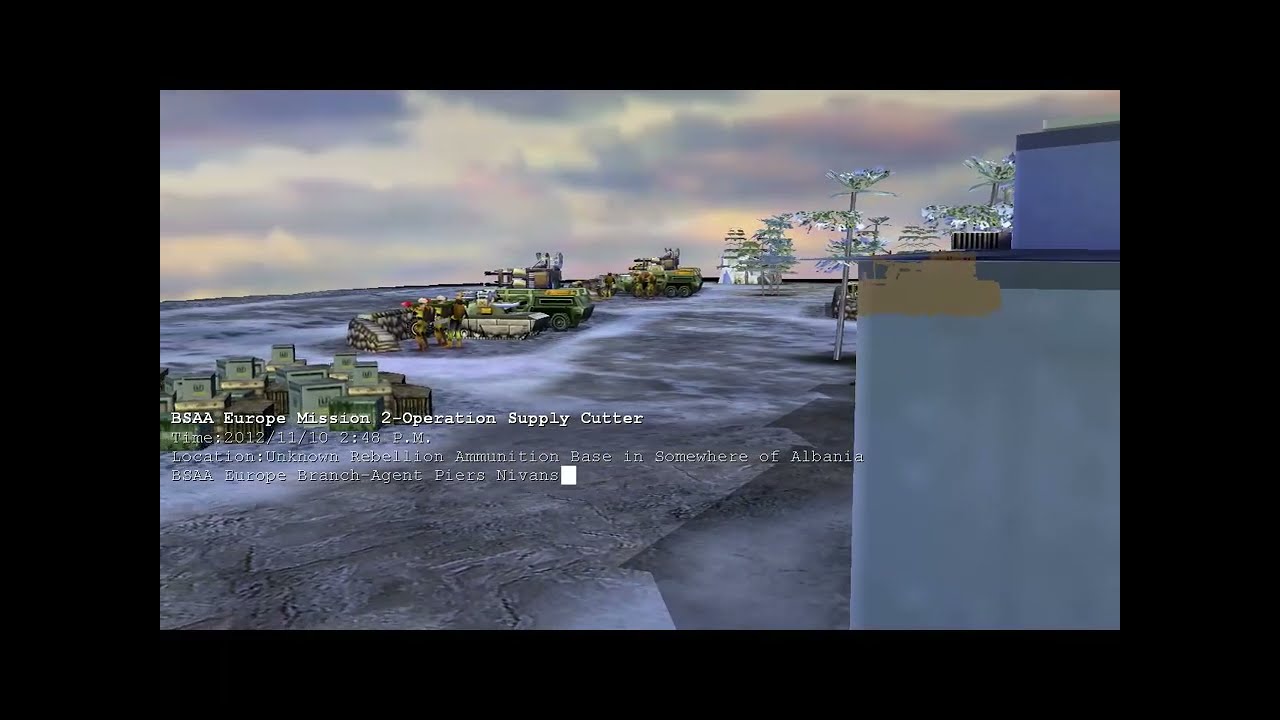 C&C Generals Zero Hour Custom Mission-BSAA Europe Mission 2-Operation Supply Cutter gameplay