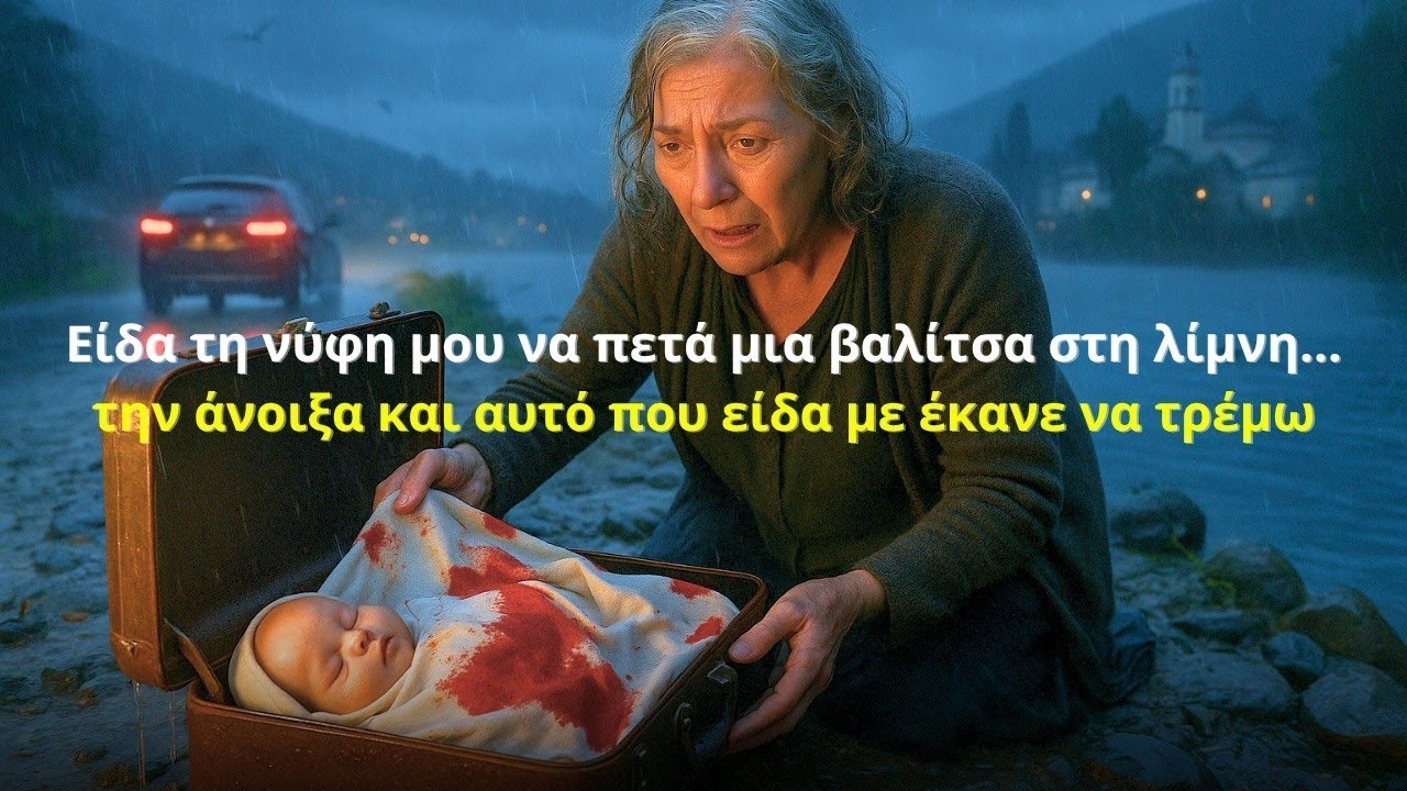 Είδα τη νύφη μου να πετά μια βαλίτσα στη λίμνη… την άνοιξα και αυτό που είδα με έκανε να τρέμω