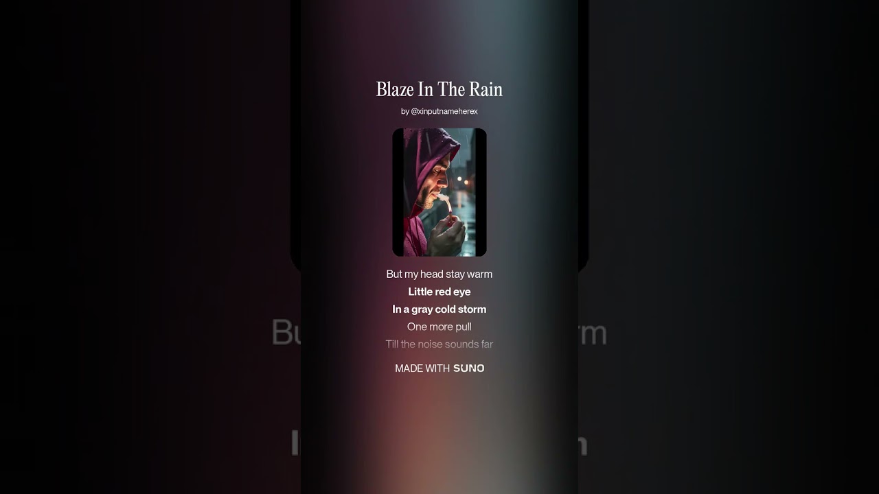 Blaze In The Rain