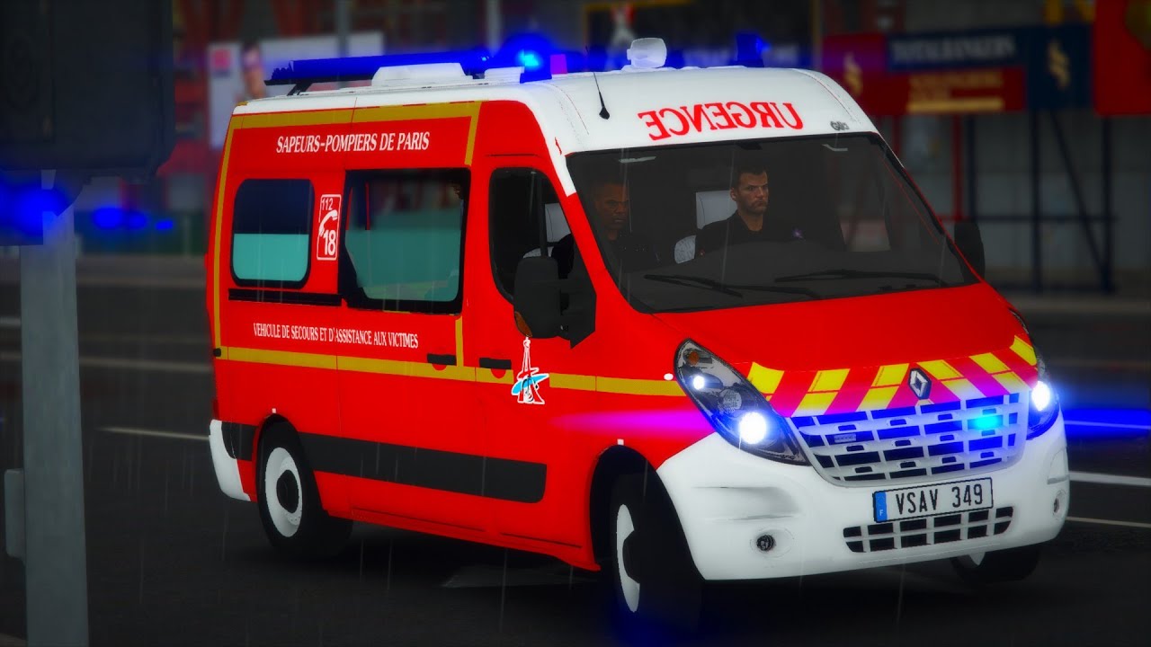 [GTA 5] ON DÉCOUVRE DES NOUVELLES INTERVENTION | POMPIERS DE PARIS #28
