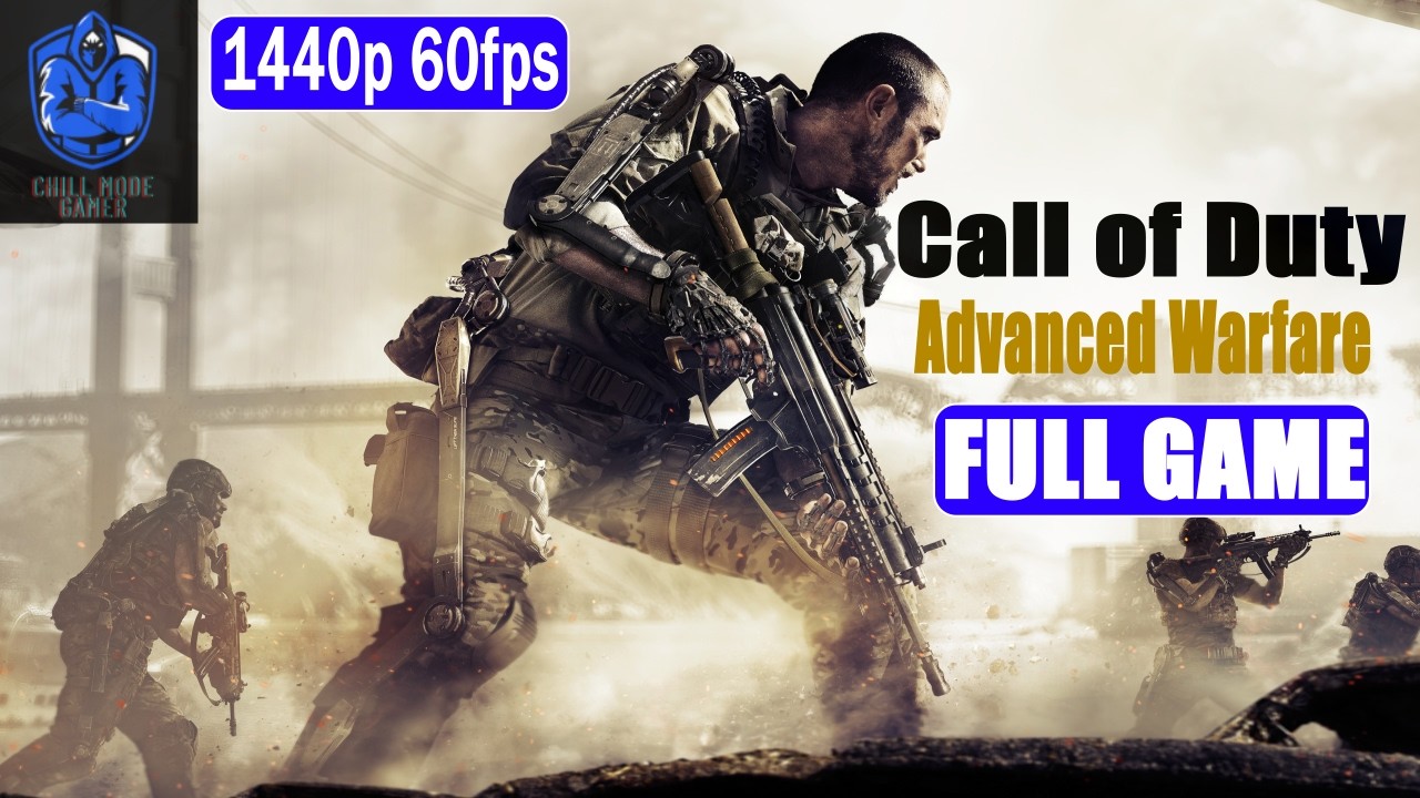Call of Duty: Advanced Warfare Walkthrough Part 1 FULL GAME [1440p QHD 60FPS] - NO COMMENTARY