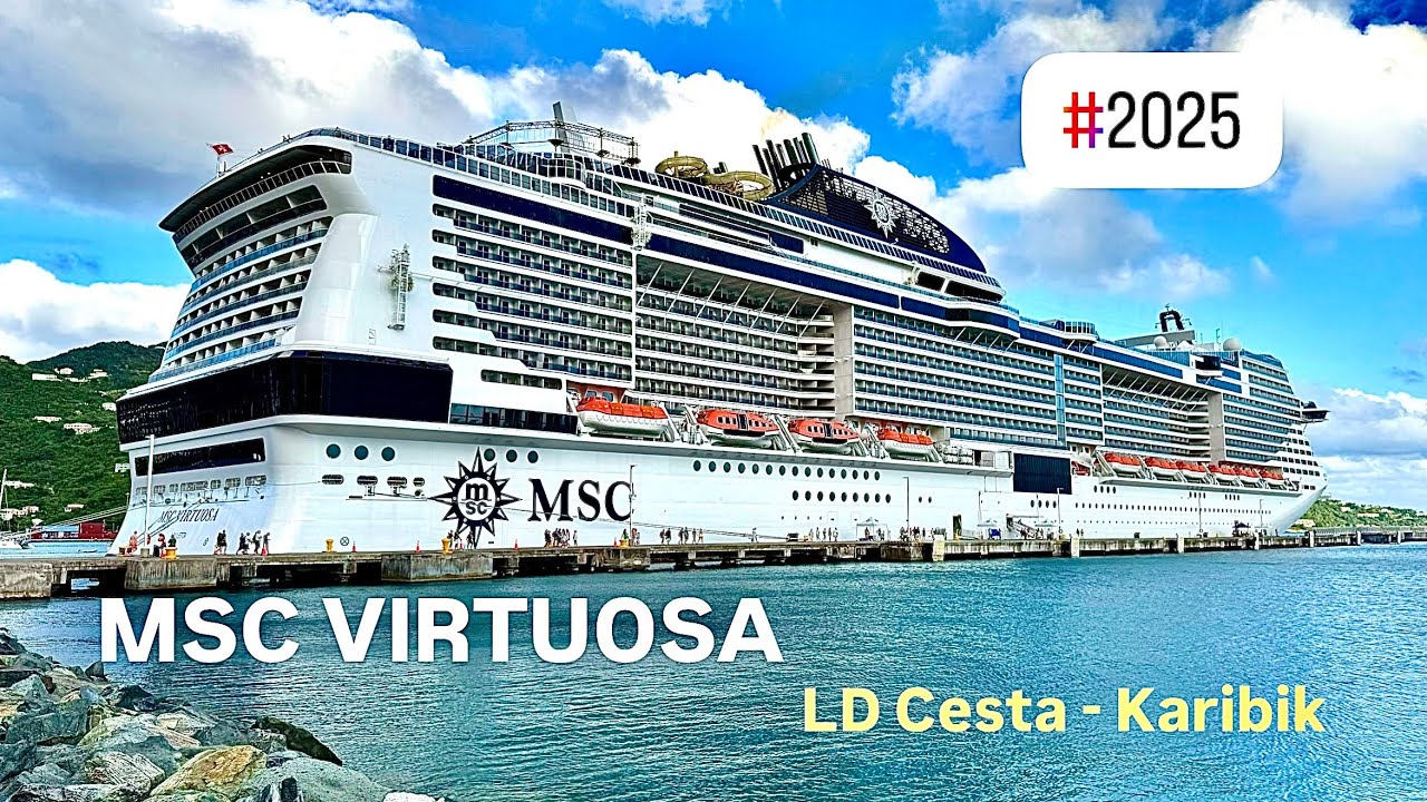 MSC Virtuosa cruise Caribbean islands - LD Cesta Karibik loď