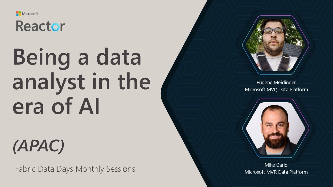 Being a data analyst in the era of AI (APAC)
