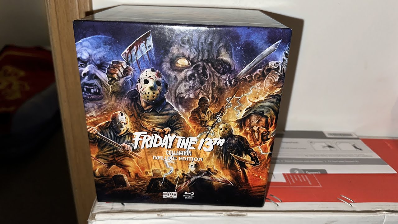 Friday The 13th Deluxe Blu-Ray Boxset - Scream Factory (Unboxing)