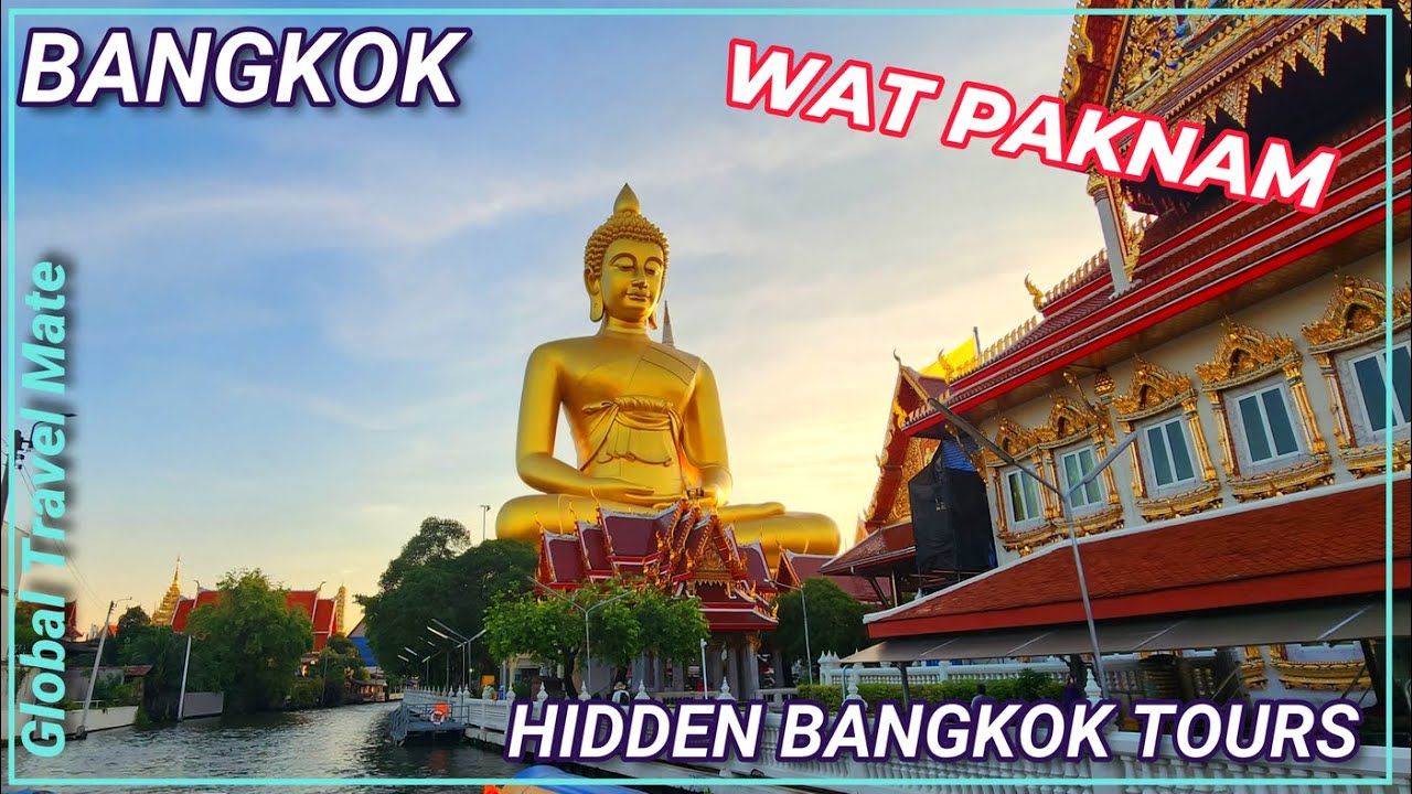 Hidden BANGKOK Tours Big Buddha & Canal Adventure 🇹🇭 Thailand