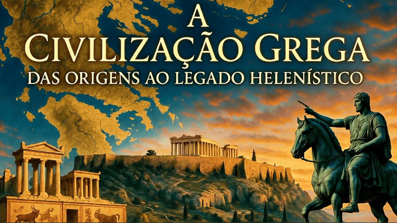 “A Civilização Grega: Das Origens ao Legado Helenístico”    #historia #documentário #arqueologia
