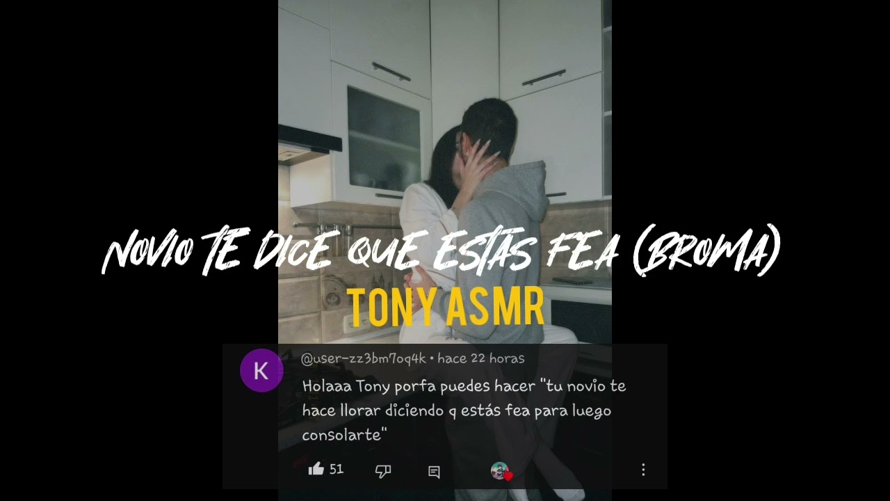 NOVIO TE DICE QUE ESTAS FEA Y TE HACE LLORAR (BROMA) ASMR / ASMR ROLEPLAY / NOVIO ASMR