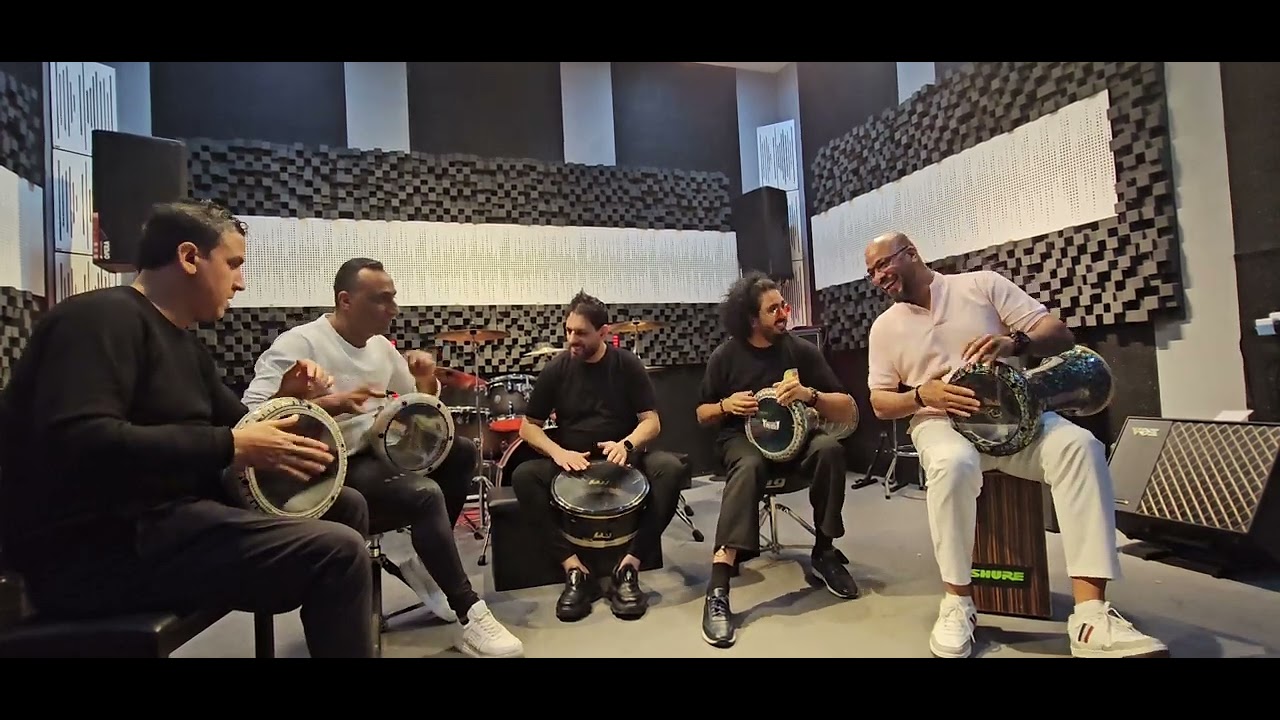 لقاء  يجمع بين نجوم الطبلة كايد سيلاوي  مصطفى العنتري  بسام الخطيب  أسد حديد  مصطفى صلاح