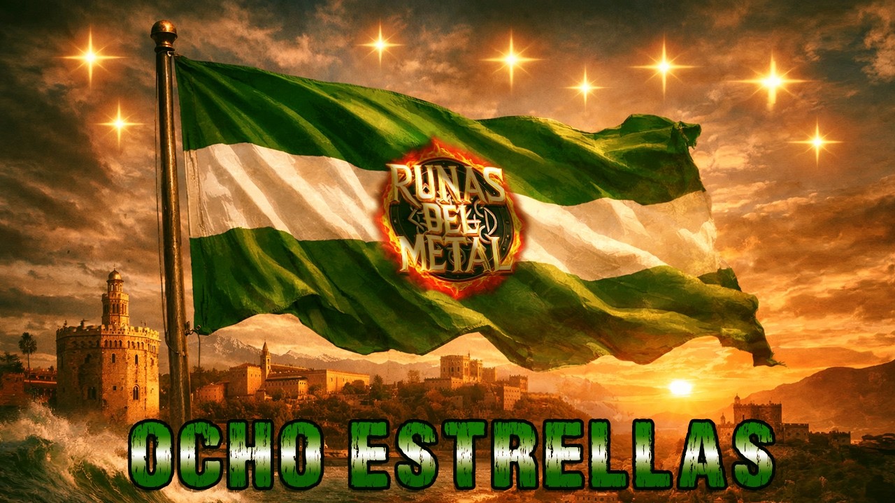 ROCK ANDALUZ - OCHO ESTRELLAS - FELIZ DIA DE ANDALUCIA  - RUNAS DEL METAL