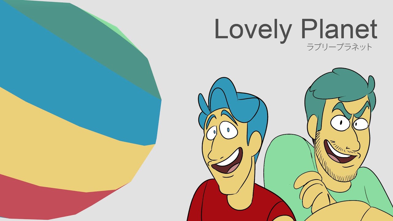 SuperMega играет в LOVELY PLANET