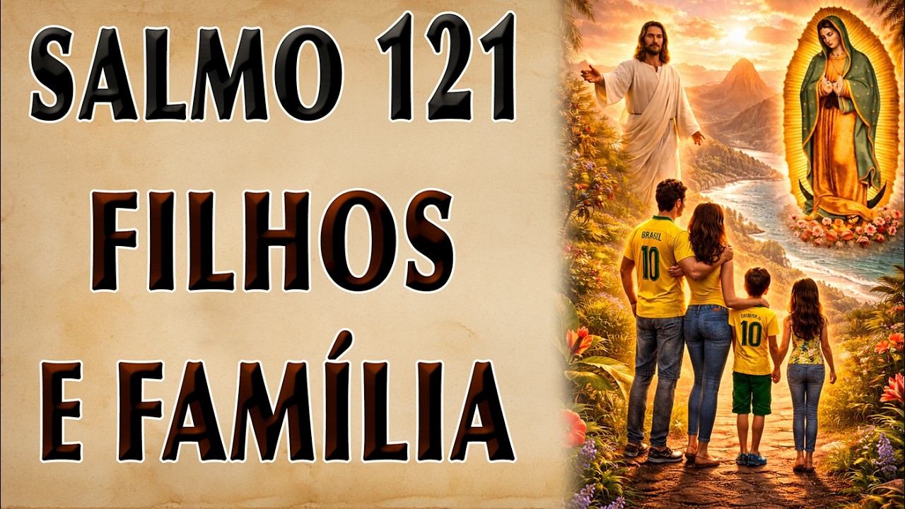 SALMO 121 PROTEÇÃO PARA OS FILHOS E FAMÍLIA ORAÇÃO PODEROSA