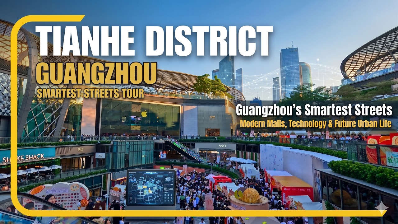 Guangzhou’s Smartest Streets: Tianhe District Tour