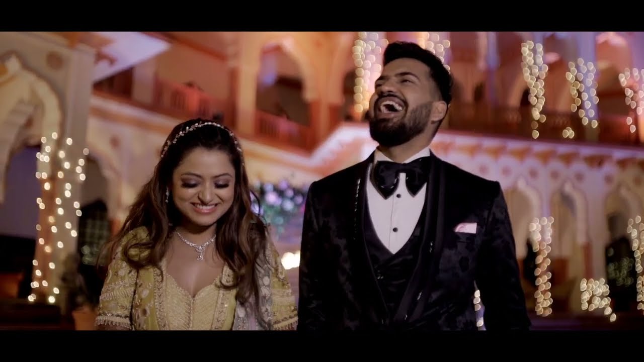Destination Wedding | Rajmahal Palace Orchha | Haldi Mehandi Engagement | Divyanshi and Harshit