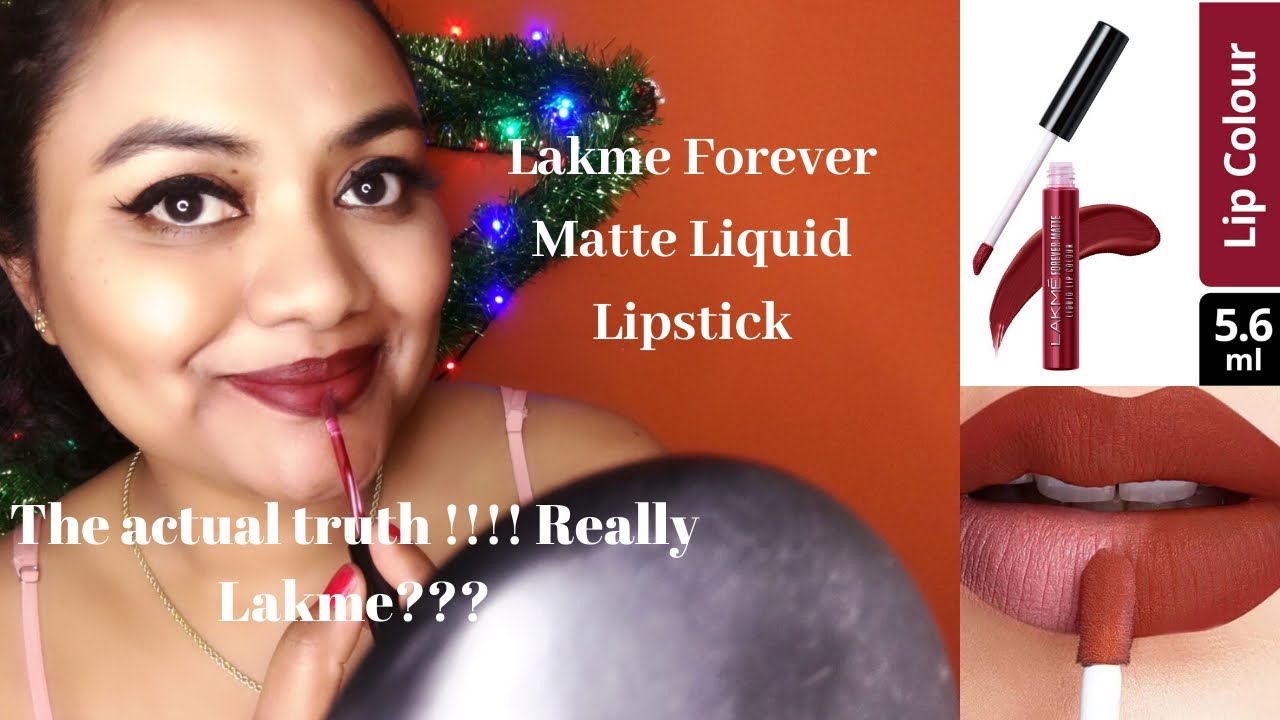 Lakme Forever Matte Liquid Lip Colour | Best Review | Lip Swatches #Lakmeforevermatteliquidlipcolour