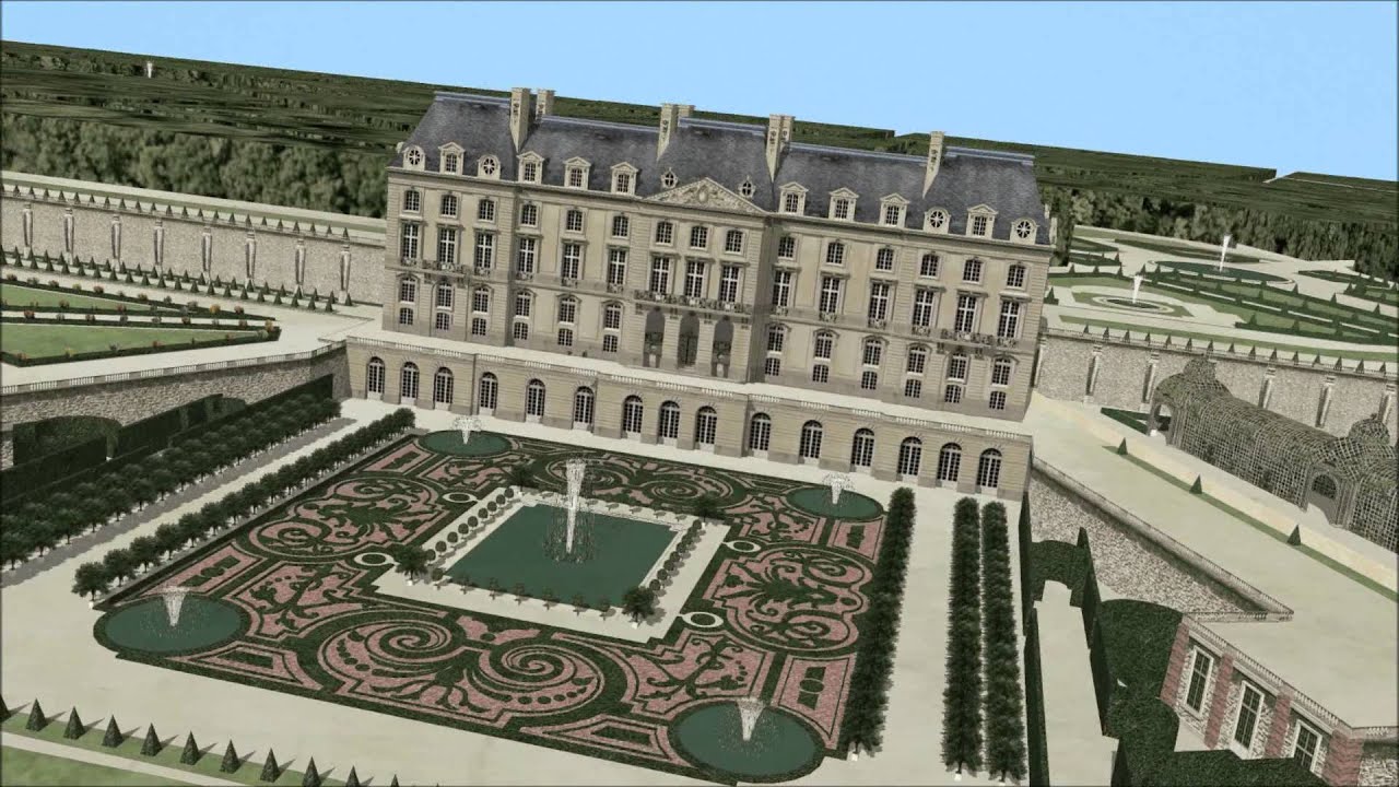 Le château de Meudon vers 1715