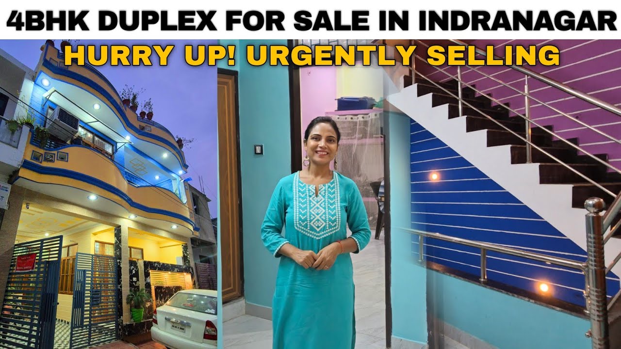 4 Bhk Duplex House For Sale In Indra Nagar Lucknow  Near Munshi Phulia | @SimplyShilpi