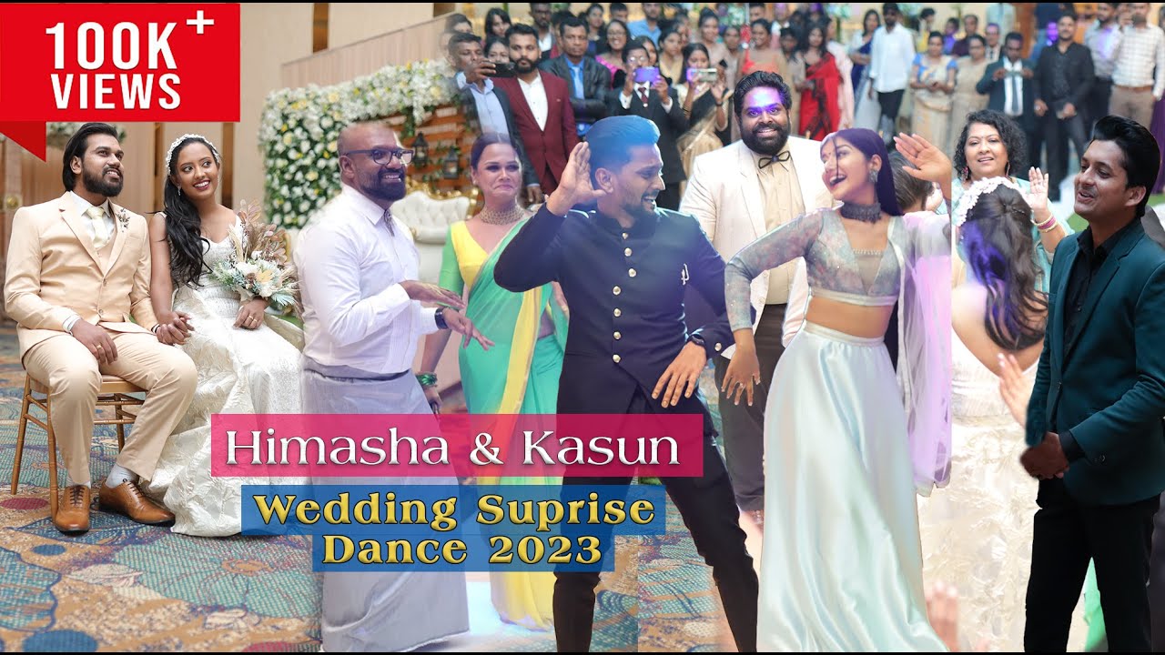Unforgettable Wedding Flash Mob Dance 2023 By Roshel Rogers & Randika Gunathilaka