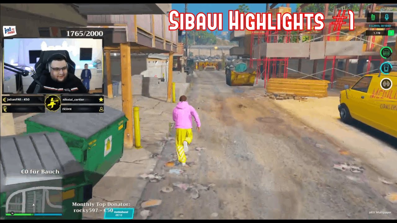 GTA V SIBAUI ROLEPLAY HIGHLIGHTS #1 😂🤣| GERMAN | Infinity Highlights