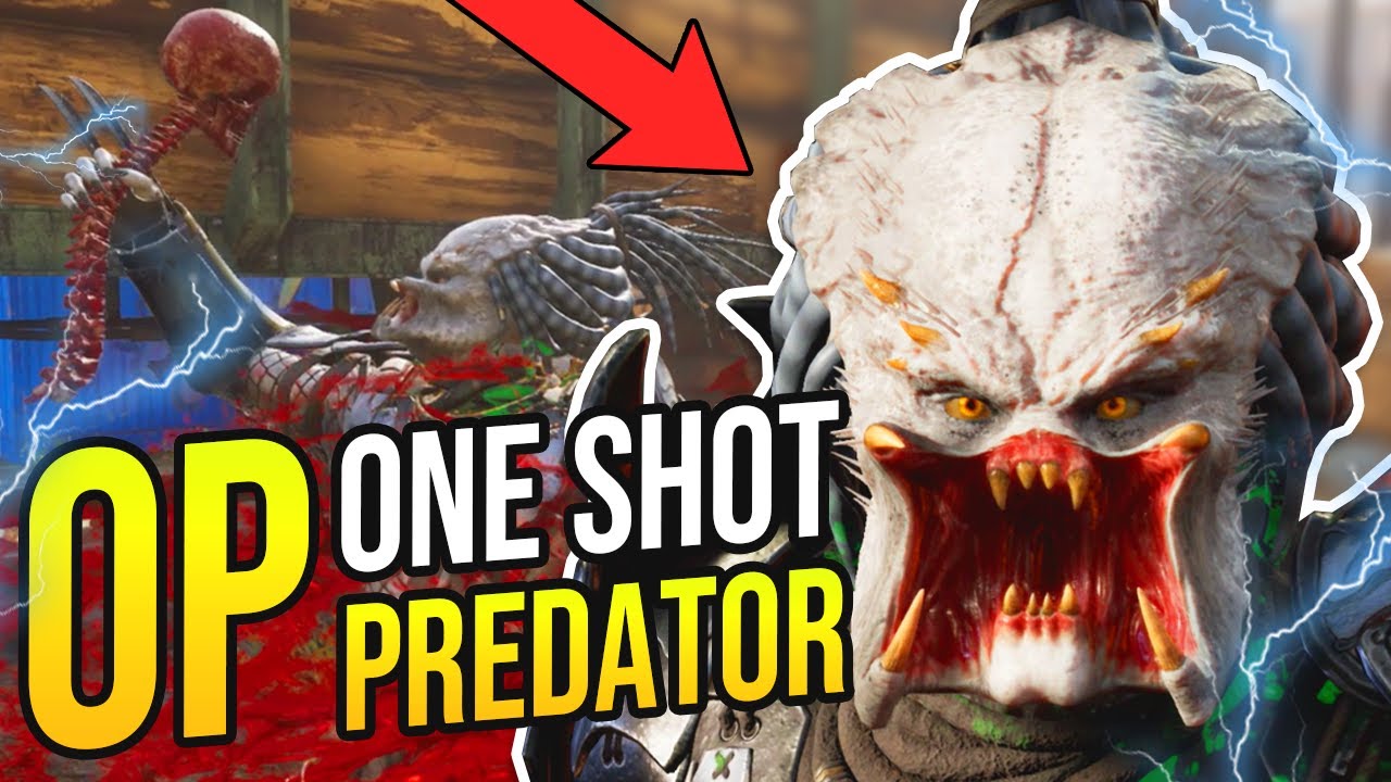 ONE SHOT PREDATOR in Predator Hunting Grounds 