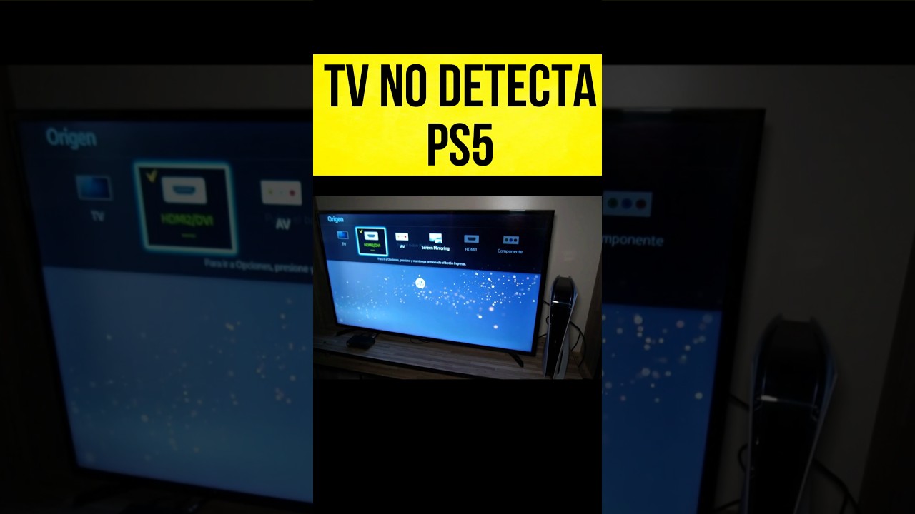 😯Mi TV no DETECTA el PS5