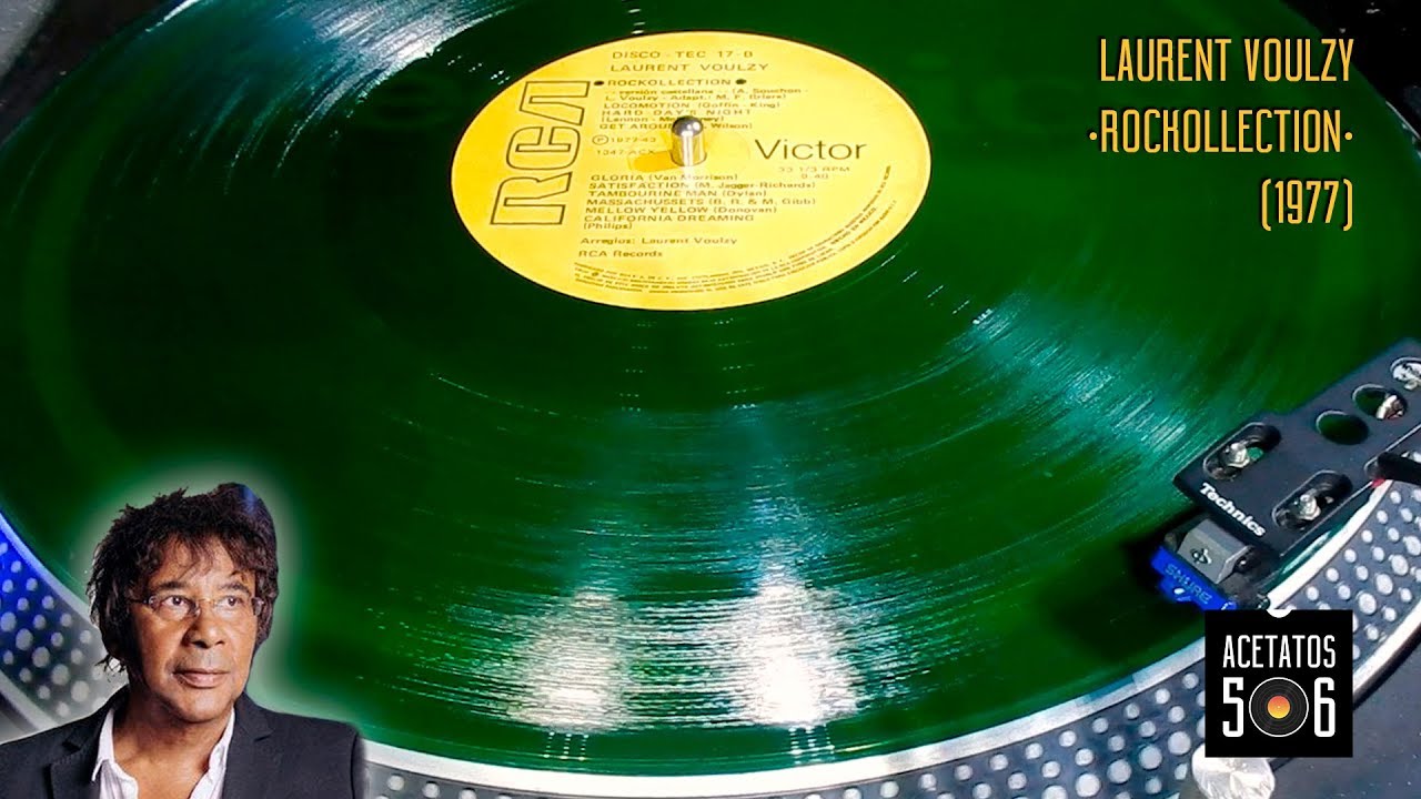 LAURENT VOULZY - ROCKOLLECTION (1977) // En VINILO (Acetato)