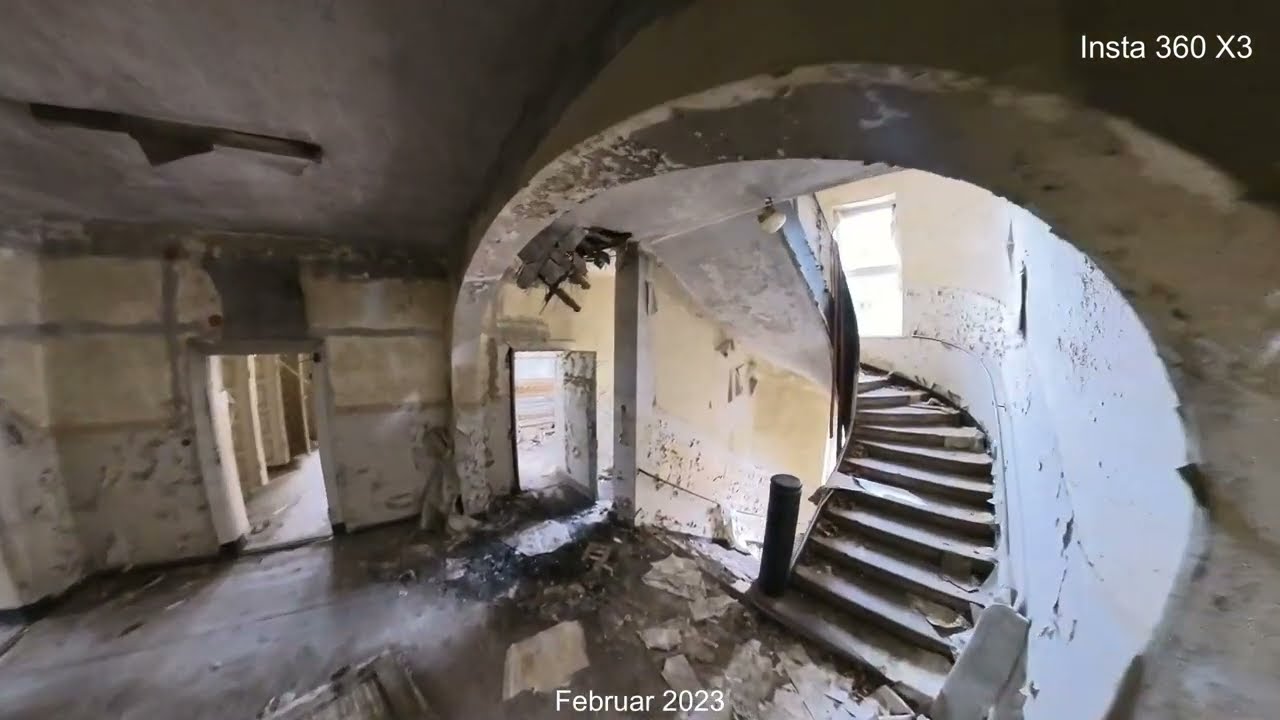 Kindersanatorium Erich Steinfurth in Ostseebad Zinnowitz Februar 2023 Usedom Kinderkurheim