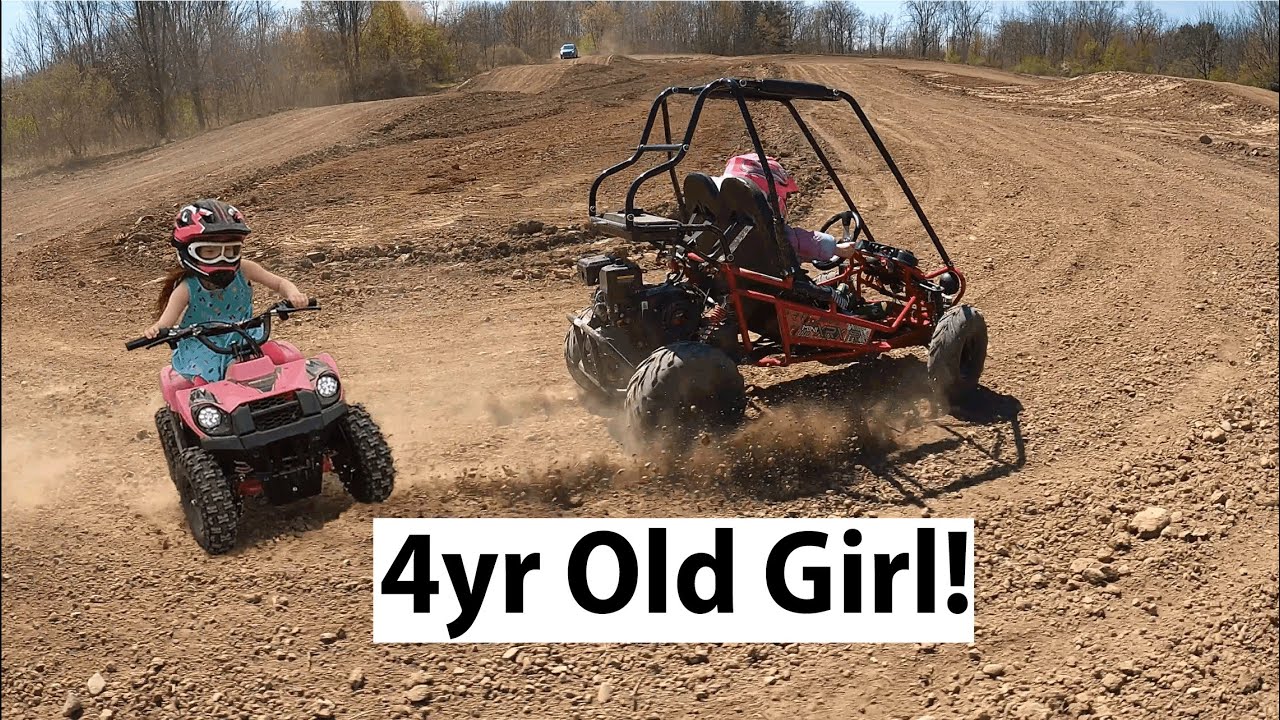 Awesome Kid's Off-Road Rides! - Kids 36V Electric ATV and Gas Go Kart - Trailmaster Mini XRX/R