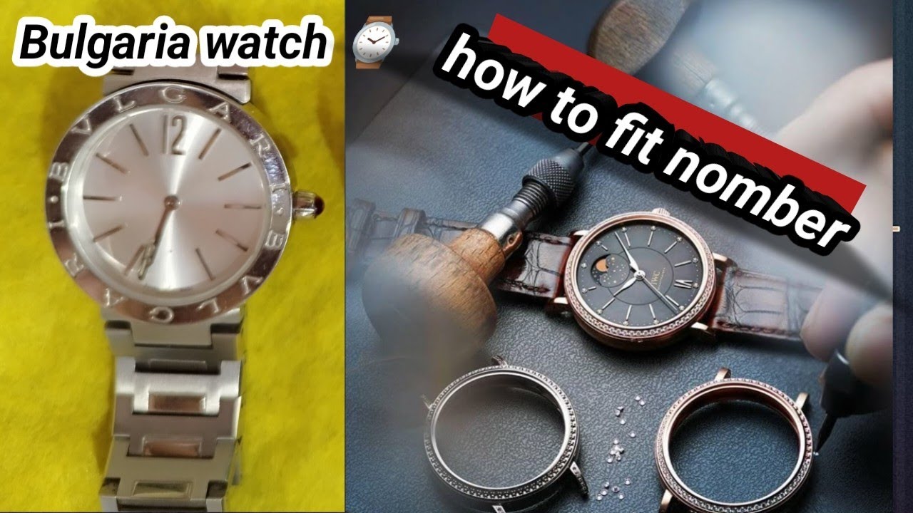 ⚙️👍💯❤️⚡🎁How to adjust watch nomber घड़ी का नंबर कैसे लगाए ⌚🆕☑️#repair #watch #making 