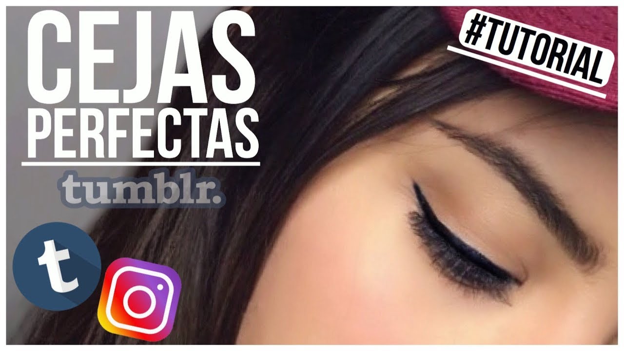 CEJAS PERFECTAS ESTILO TUMBLR | EYEBROWS TUMBLR || Nicolle Principe