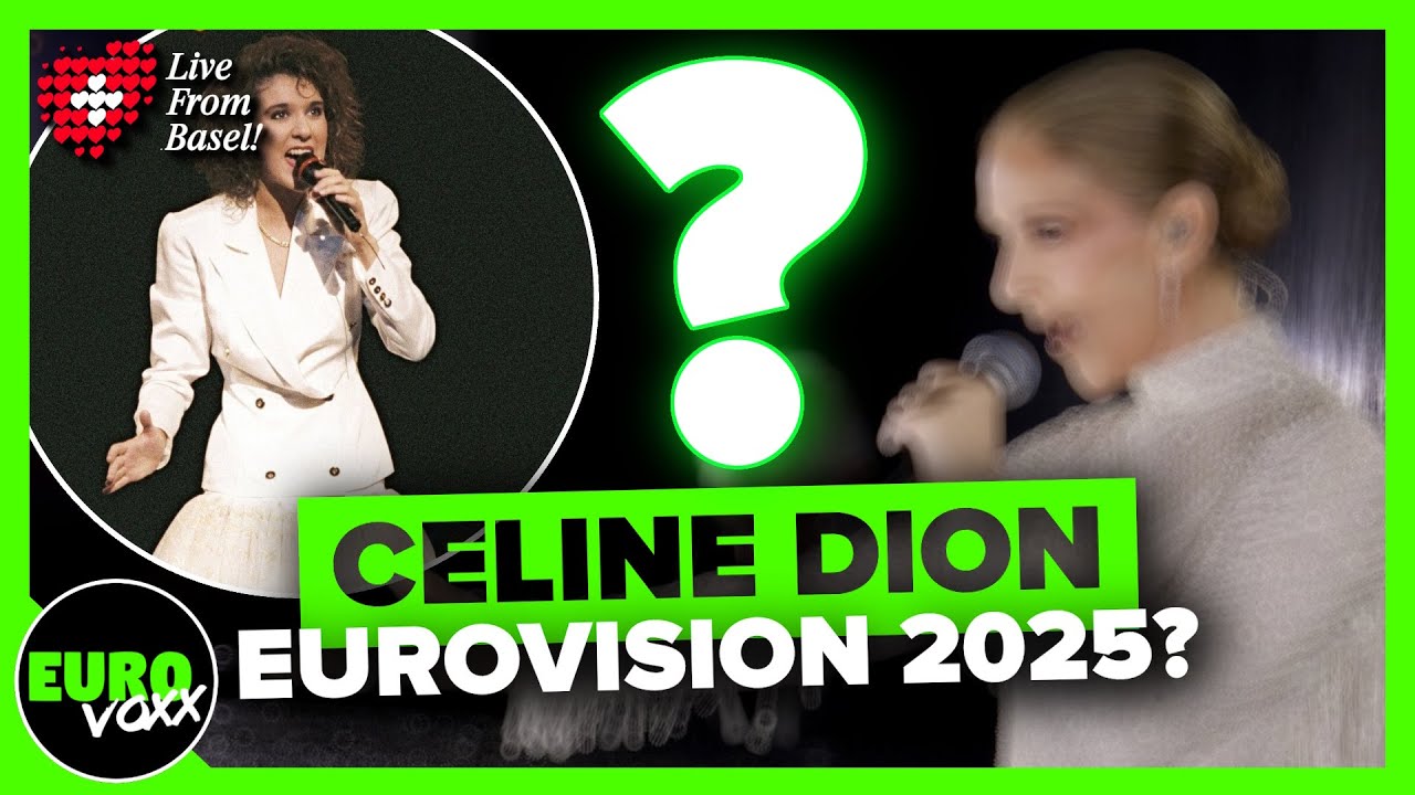 CELINE DION to perform at EUROVISION 2025 FINAL? (REACTION) // Live from Basel 🇨🇭