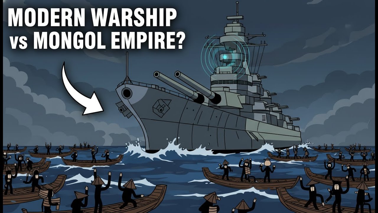 What If a Modern Battleship Faced the Mongol Invasion?