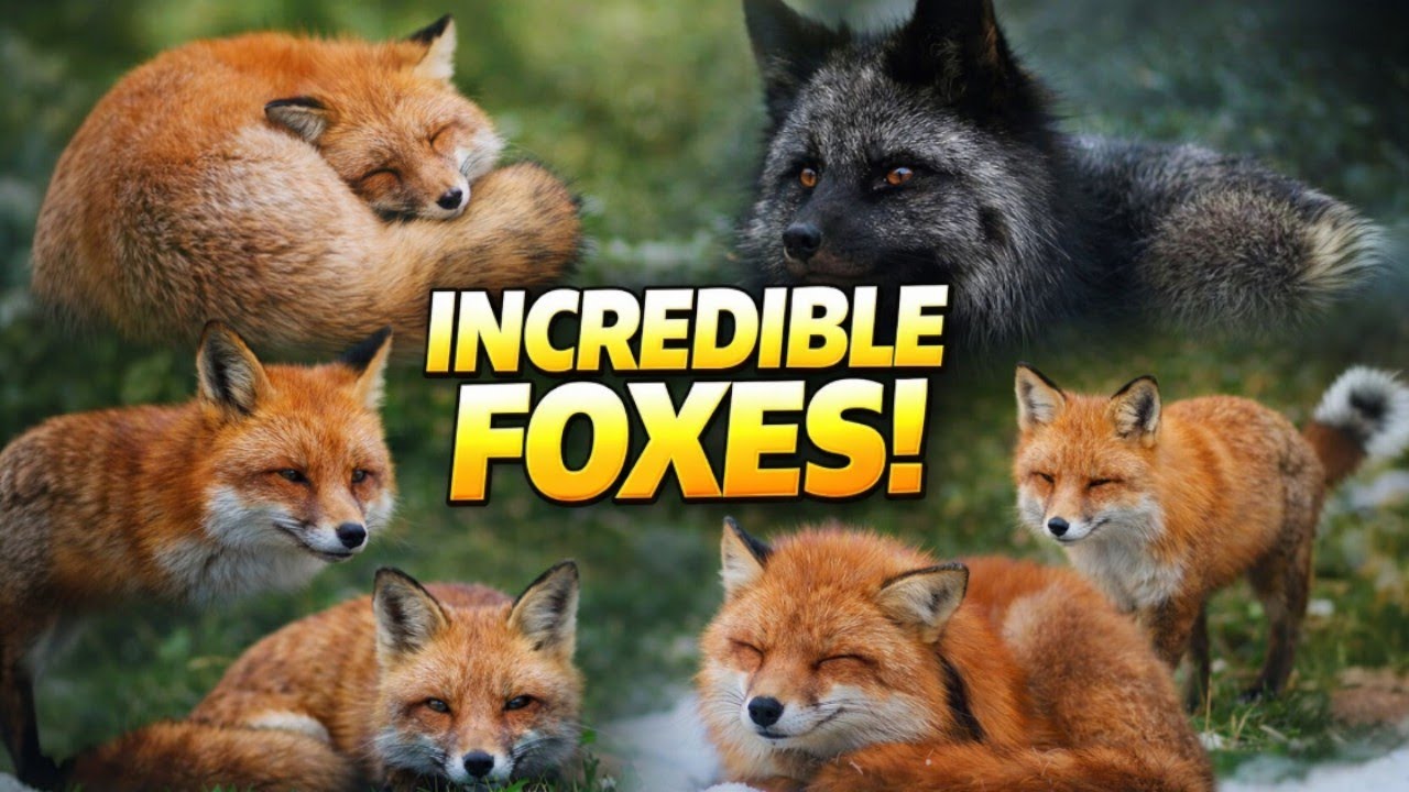 Beautiful Red Fox in the Wild | Rare & Peaceful Wildlife Moments