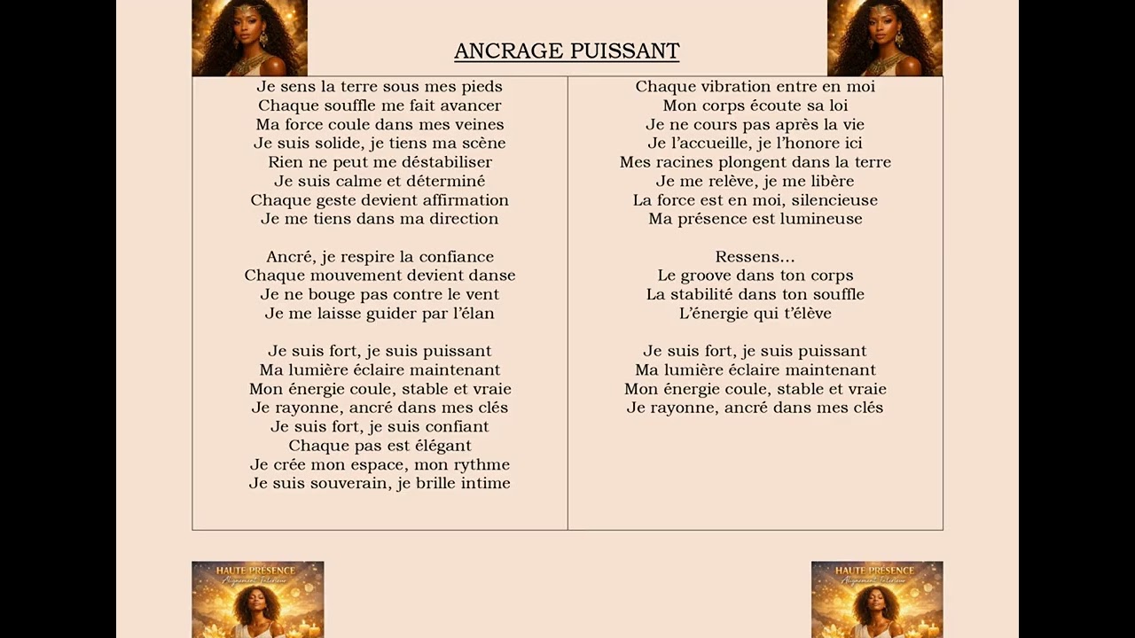 2 ANCRAGE PUISSANT 432hz
