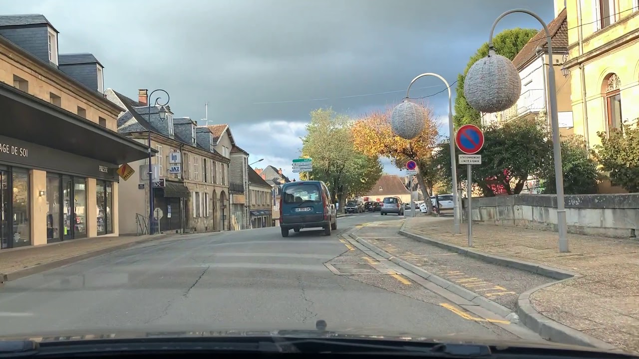 DRIVING INTO GOURDON, FRANCE