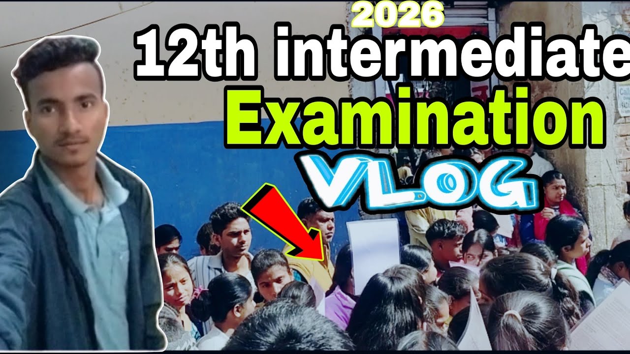 12th Intermediate Examination❤️ || Ara me trafic ||