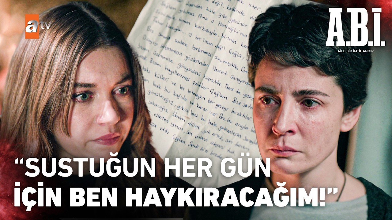 Mahinur'un gerçekleri yazdığı o mektup! 🥺 - A.B.İ. 7. Bölüm