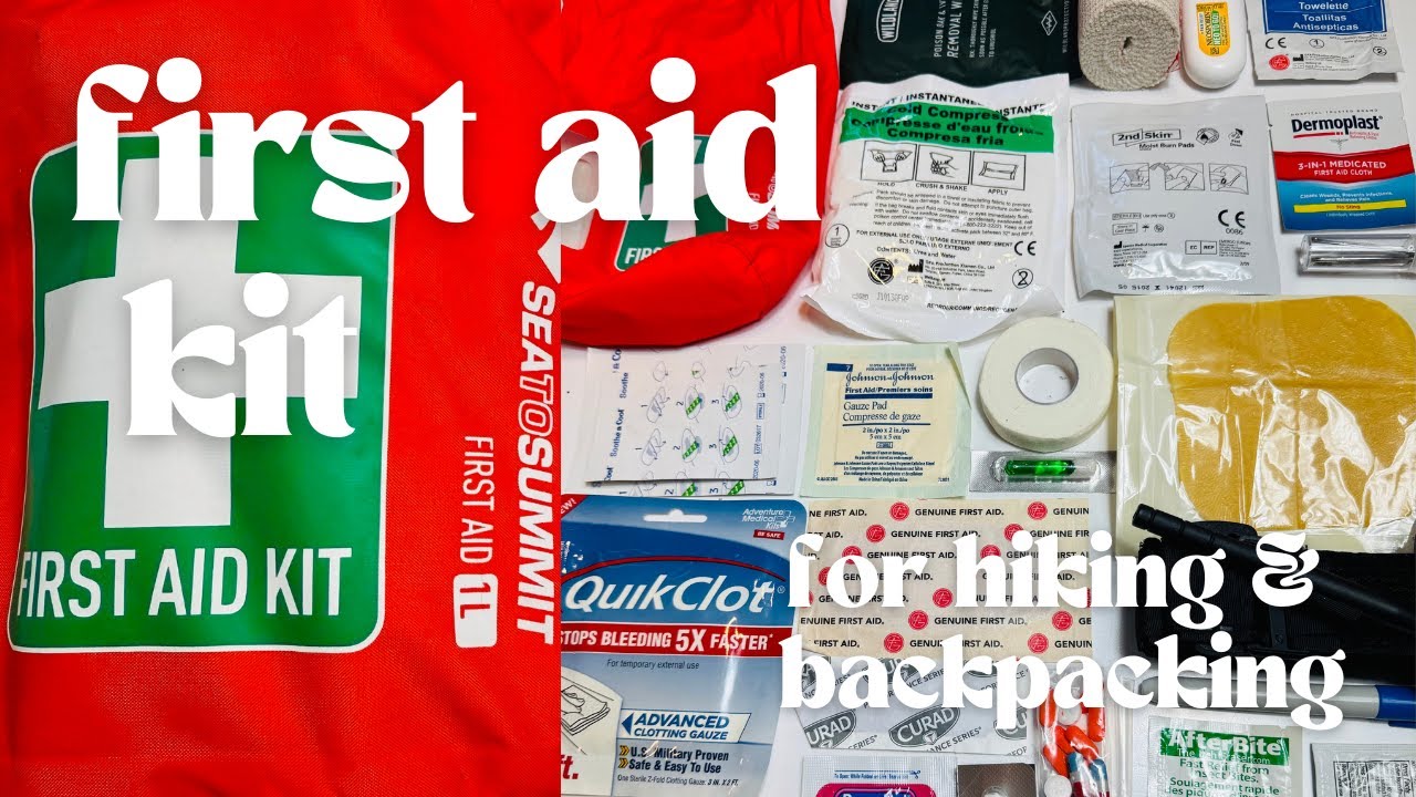 My First Aid Kit for Hiking