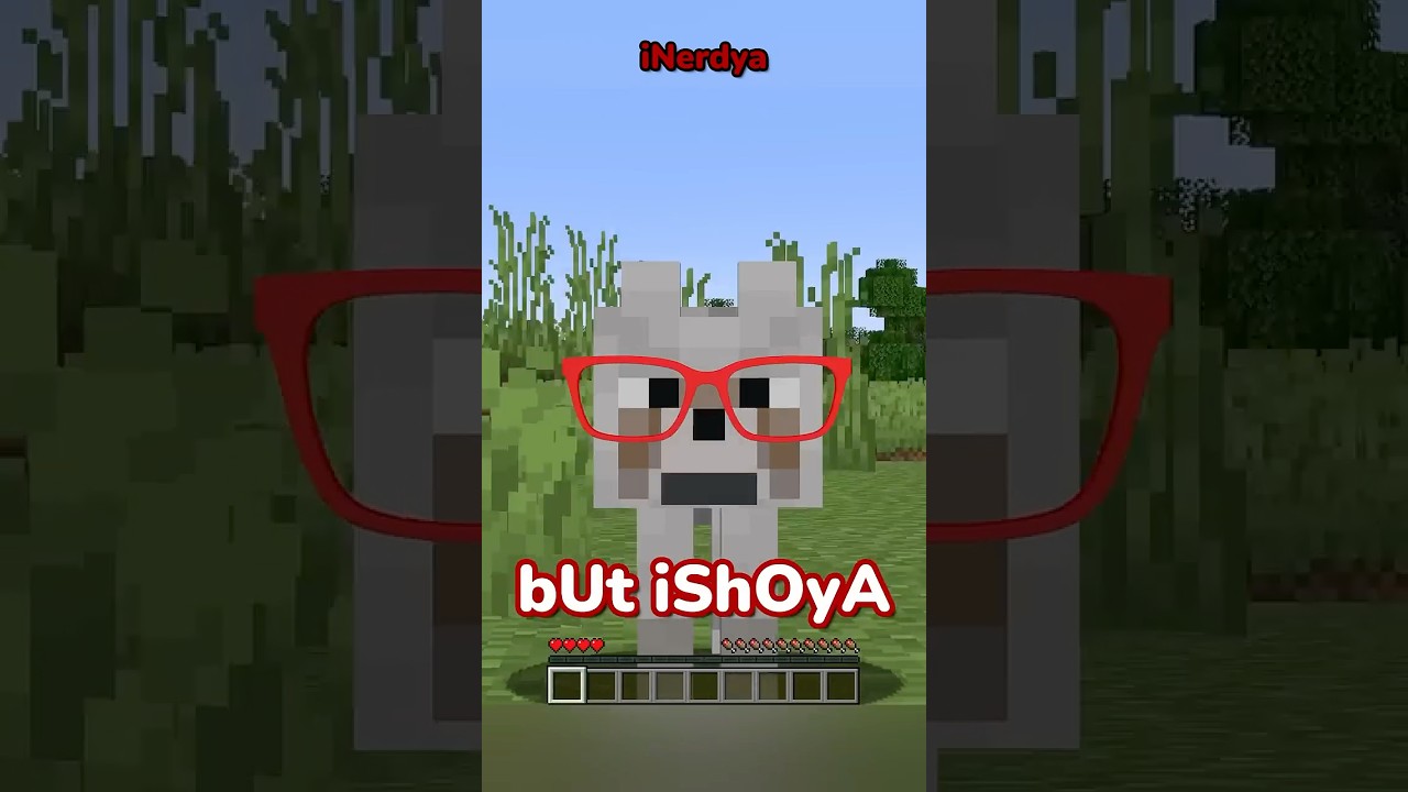 Minecraft, But I'm A Wolf
