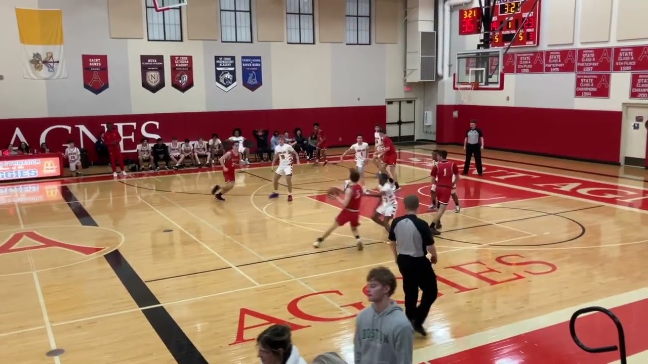 2023-2024 St Agnes JV Basketball Game #22 vs Highland Park (3-1-24)