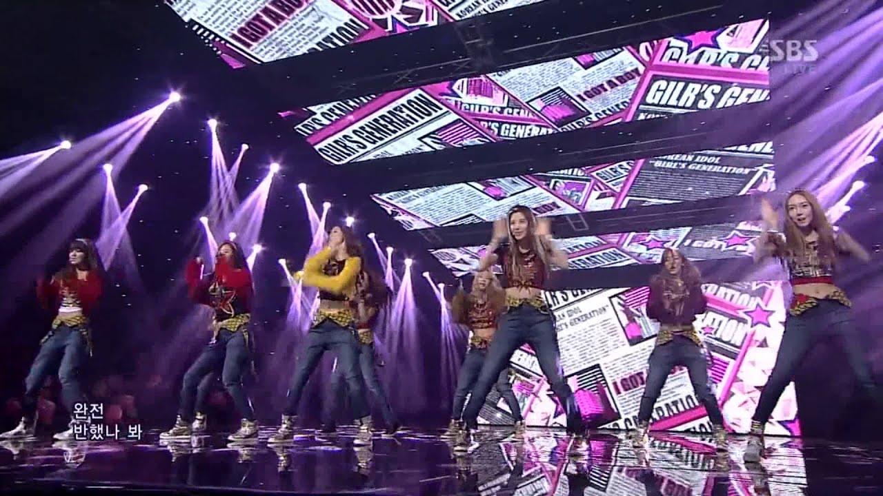 소녀시대 - I GOT A BOY 무대 영상 모음