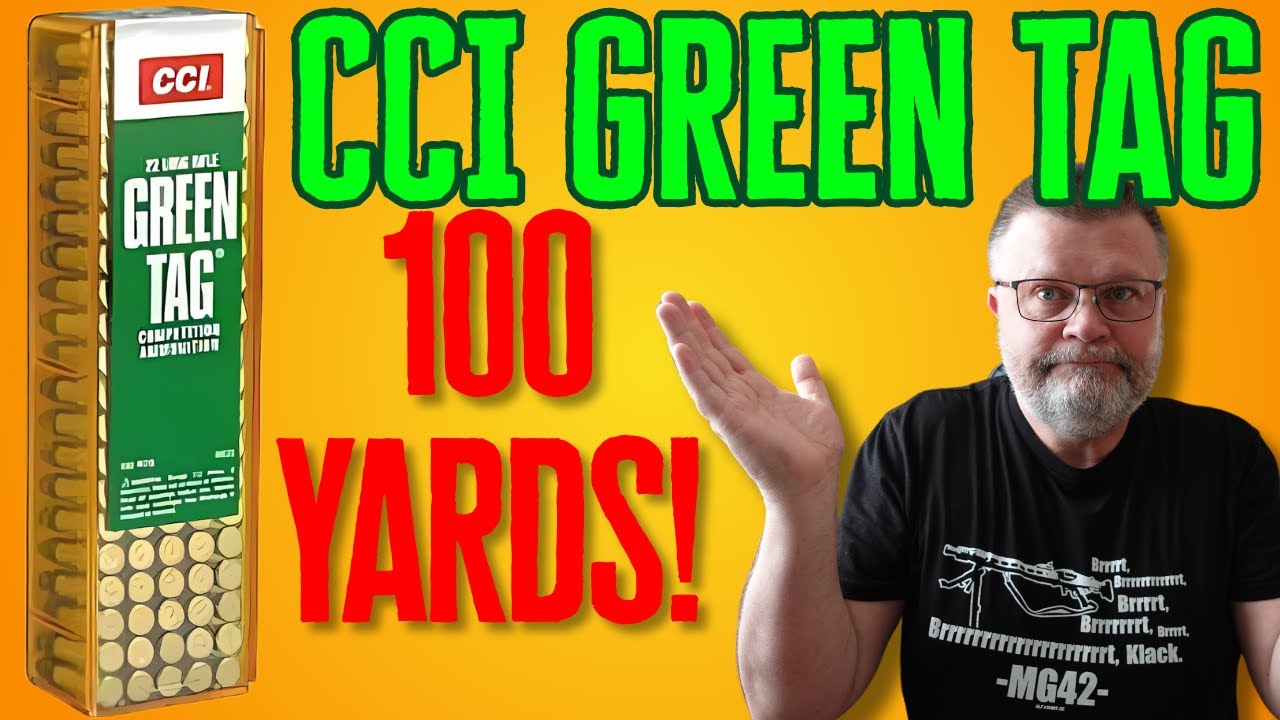 CCI Green Tag at 100 Yards – Match Ammo or Just Standard in Disguise?