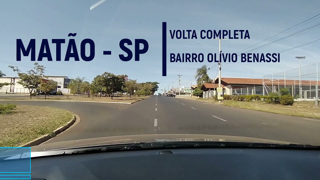 MAT&Atilde;O SP   RUAS DE MATAO   BAIRRO OLIVIO BENASSI
