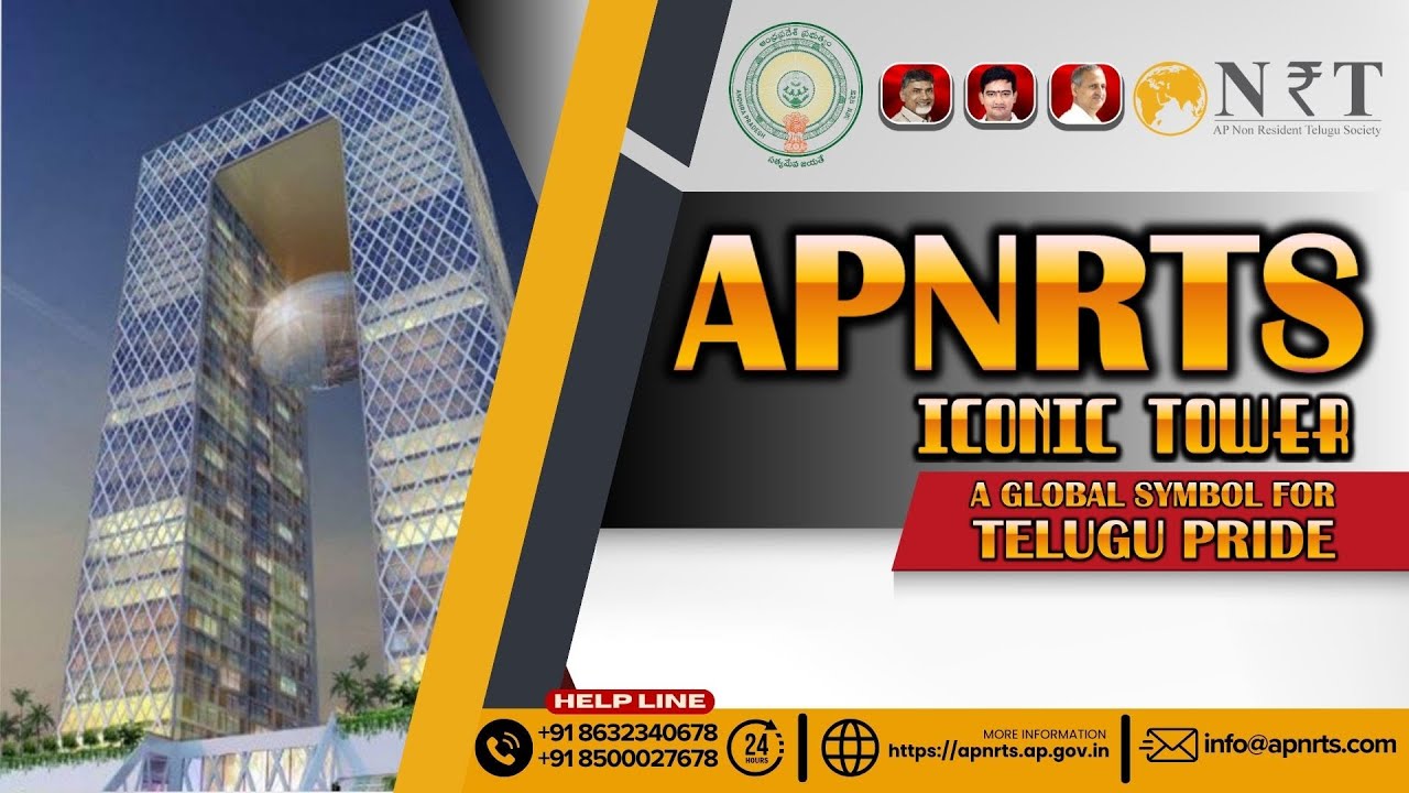 | APNRT ICON TOWER | “The tallest salute to Telugu unity worldwide.”