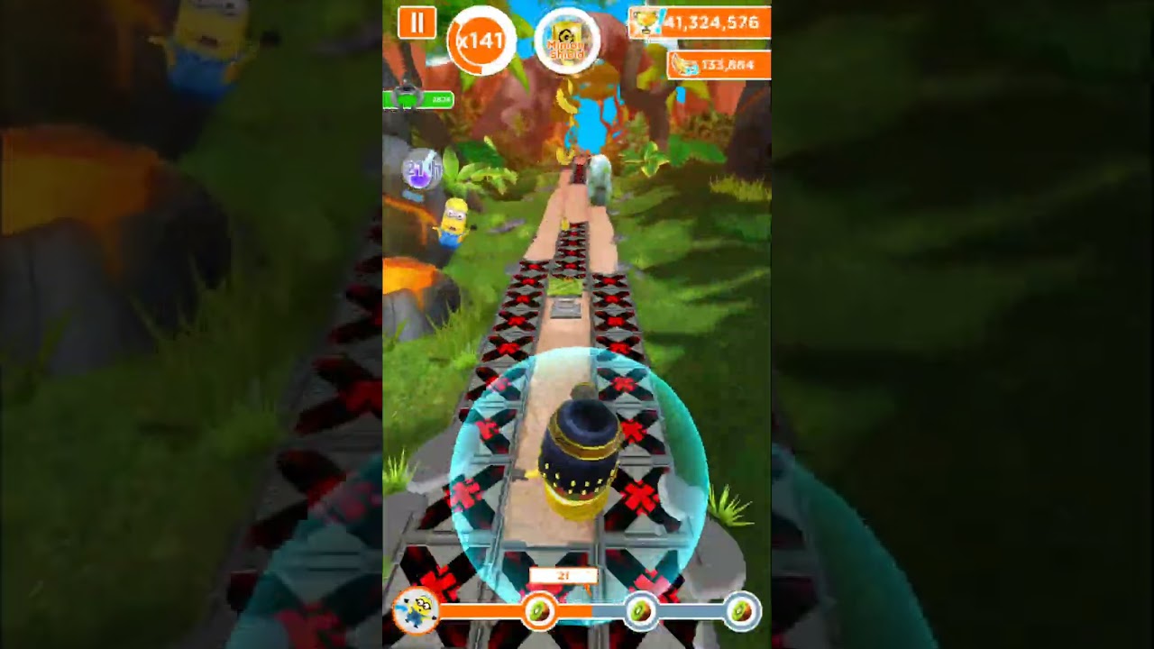 Minion Rush Jelly Lab - Volcano Danger Zone 10 (Pass)